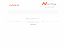 Tablet Screenshot of html.templatica.net